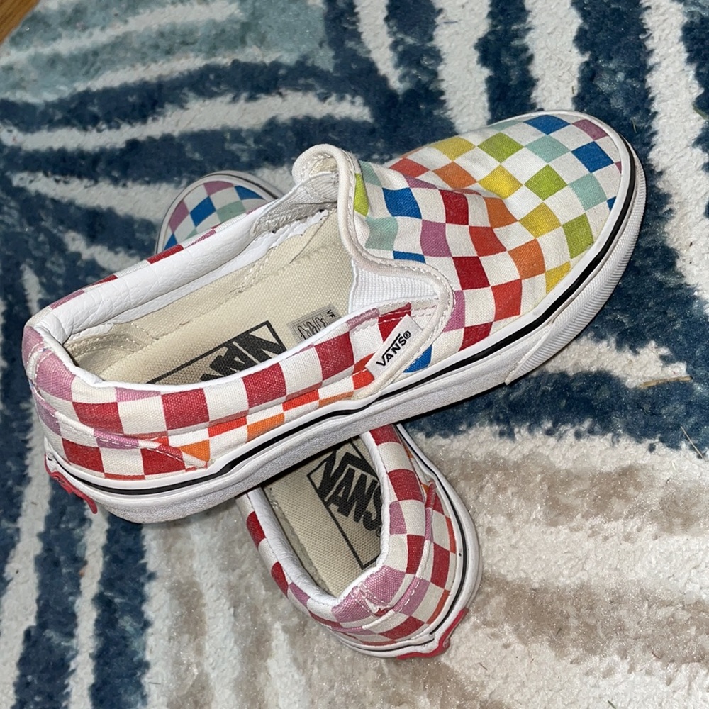 Rainbow vans for girls - Picture 2 of 6